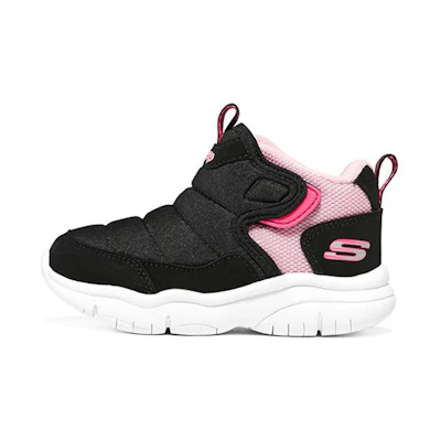 (PS) Skechers Velcro Sport Casual 'Black'
