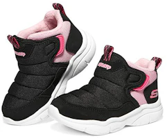 Lookbook (Preschool) Skechers Velcro Sport Casual 'Black' 302529N-BKPK