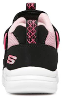 Shop (Preschool) Skechers Velcro Sport Casual 'Black' 302529N-BKPK