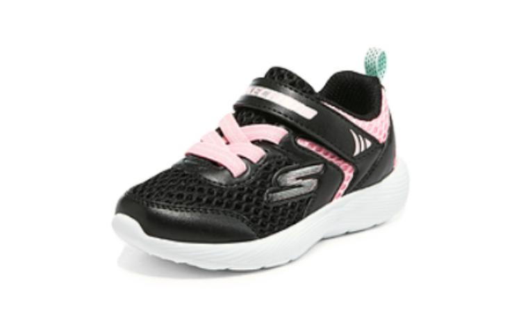 (PS) Skechers Velcro Sport Casual 'Black Pink' 圖 3