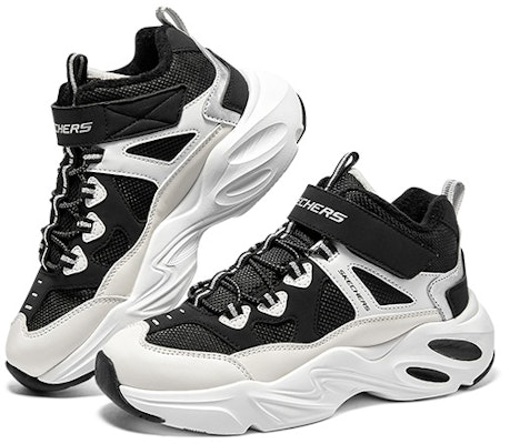 (Youth) Skechers Sport DLites Shoes 'White Black' 303902L-BKW Lookbook (Youth) Skechers Sport DLites Shoes 'White Black' 303902L-BKW