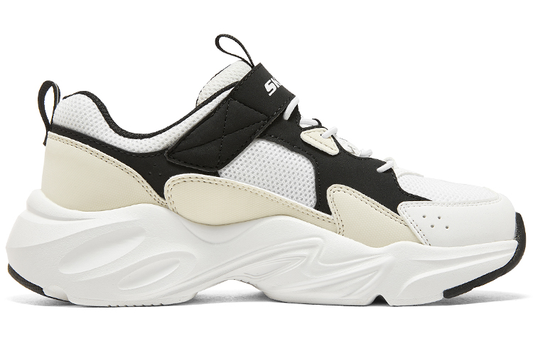 (Youth) Skechers Sportswear Trainers 'White Black' 圖 2