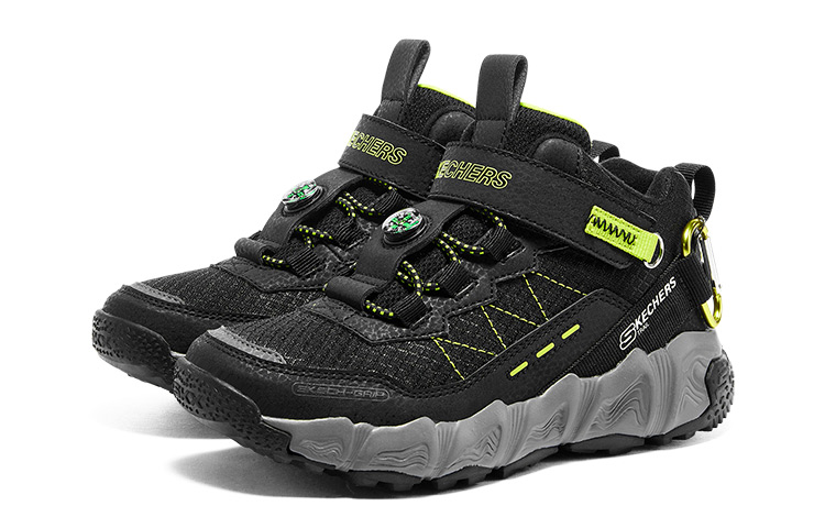 Lookbook (PS) Skechers Velocitrek 'Negro Gris' 406424LC-BKCC