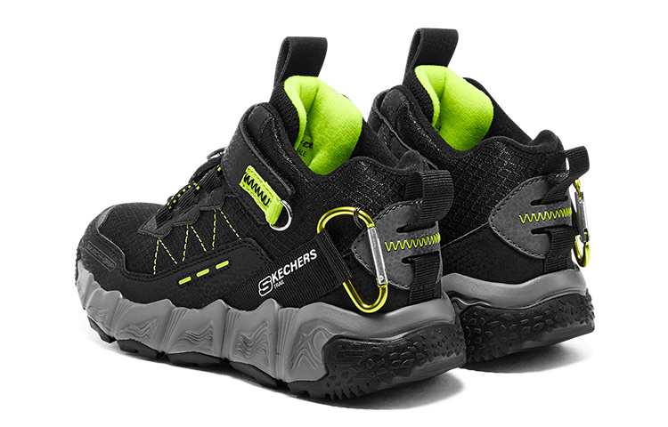 Shop (PS) Skechers Velocitrek 'Negro Gris' 406424LC-BKCC