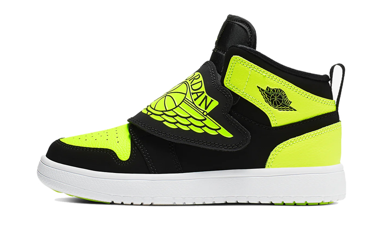 Buy （學齡前）Sky Jordan 1 '黑亮伏特' BQ7197-007