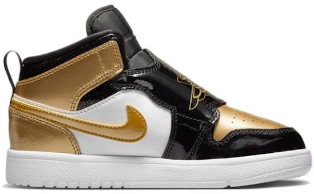 (PS) Air Jordan 1 Mid 'Negro Oro Metálico Blanco' DV6069-071 Order (PS) Air Jordan 1 Mid 'Negro Oro Metálico Blanco' DV6069-071