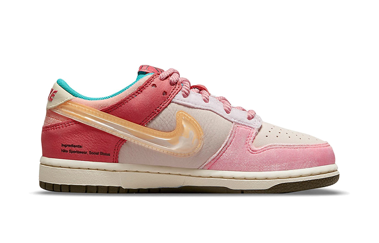 Order (PS) Social Status x Nike Dunk Low 'Susu Stroberi' DM3349-600