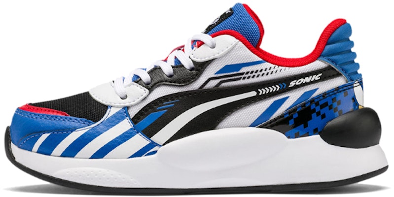 (Preschool) Puma x Sonic RS 9.8 'Blue White Black' 372340-01 Buy (Preschool) Puma x Sonic RS 9.8 'Blue White Black' 372340-01