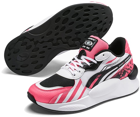 (Youth) Puma Sonic x Rs 9.8 Low Running Shoes Black//Pink 'White' 372339-02 Purchase (Youth) Puma Sonic x Rs 9.8 Low Running Shoes Black//Pink 'White' 372339-02