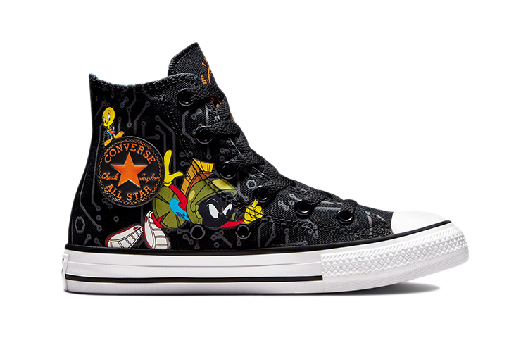 Order (PS) 스페이스 잼 x 컨버스 척테일러 올스타 하이 '툰 스쿼드' 372486F