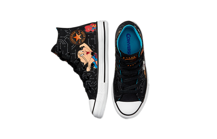 Purchase (PS) 스페이스 잼 x 컨버스 척테일러 올스타 하이 '툰 스쿼드' 372486F