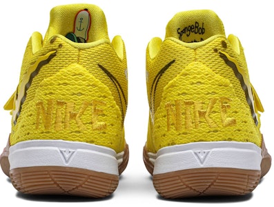(PS) SpongeBob SquarePants x Nike Kyrie 5 'SpongeBob' Sepatu Basket CN4501-700 Details for (PS) SpongeBob SquarePants x Nike Kyrie 5 'SpongeBob' Sepatu Basket CN4501-700