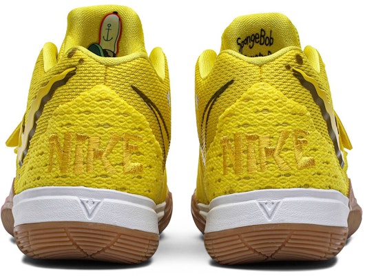 (PS) SpongeBob SquarePants x Nike Kyrie 5 'SpongeBob' Sepatu Basket CN4501-700 Details for (PS) SpongeBob SquarePants x Nike Kyrie 5 'SpongeBob' Sepatu Basket CN4501-700