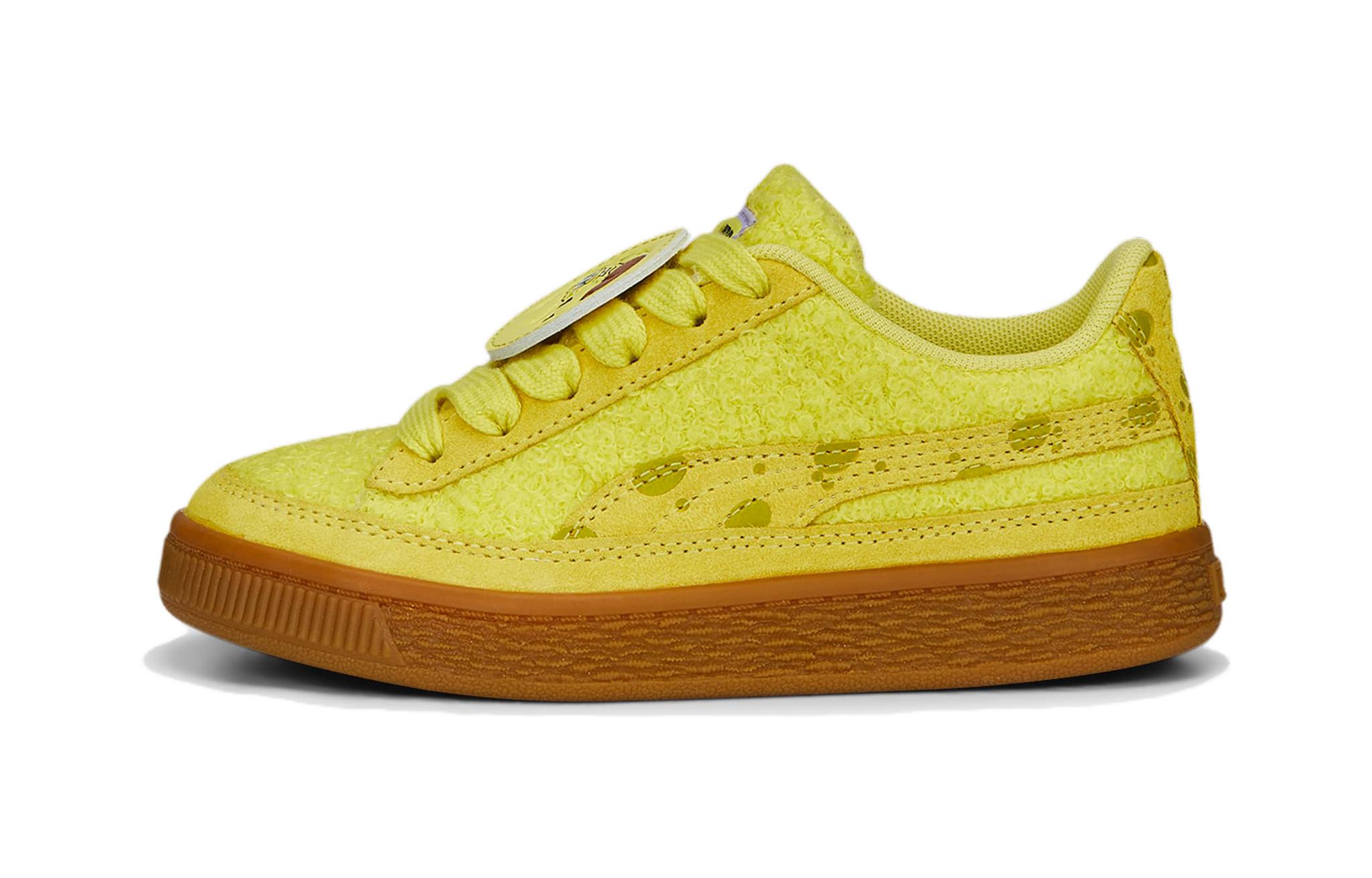 Buy (Preschool) SpongeBob SquarePants x Puma Suede 'SpongeBob' 392114-01