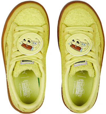 (Preschool) SpongeBob SquarePants x Puma Suede 'SpongeBob' 392114-01 Lookbook (Preschool) SpongeBob SquarePants x Puma Suede 'SpongeBob' 392114-01