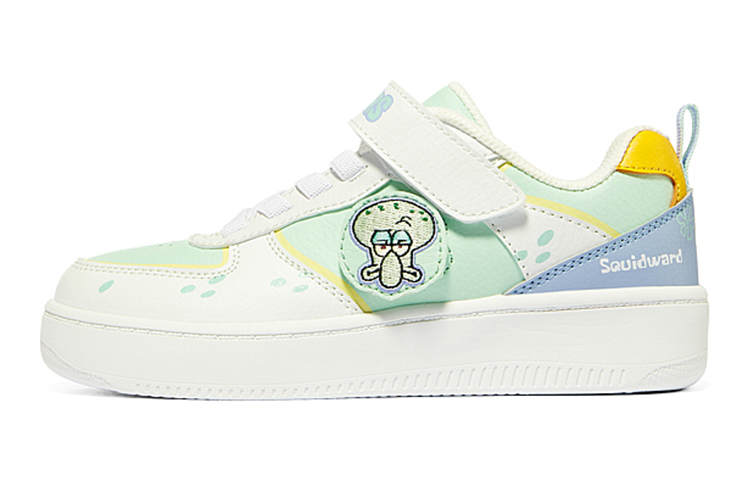 (Youth) Skechers Bob Sponge 'White Green Blue'