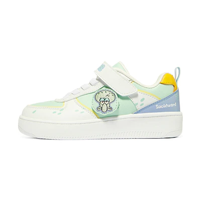 (Youth) Skechers Bob Sponge 'White Green Blue'