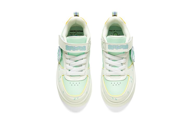 (Youth) Skechers Bob Sponge 'White Green Blue' 圖 4