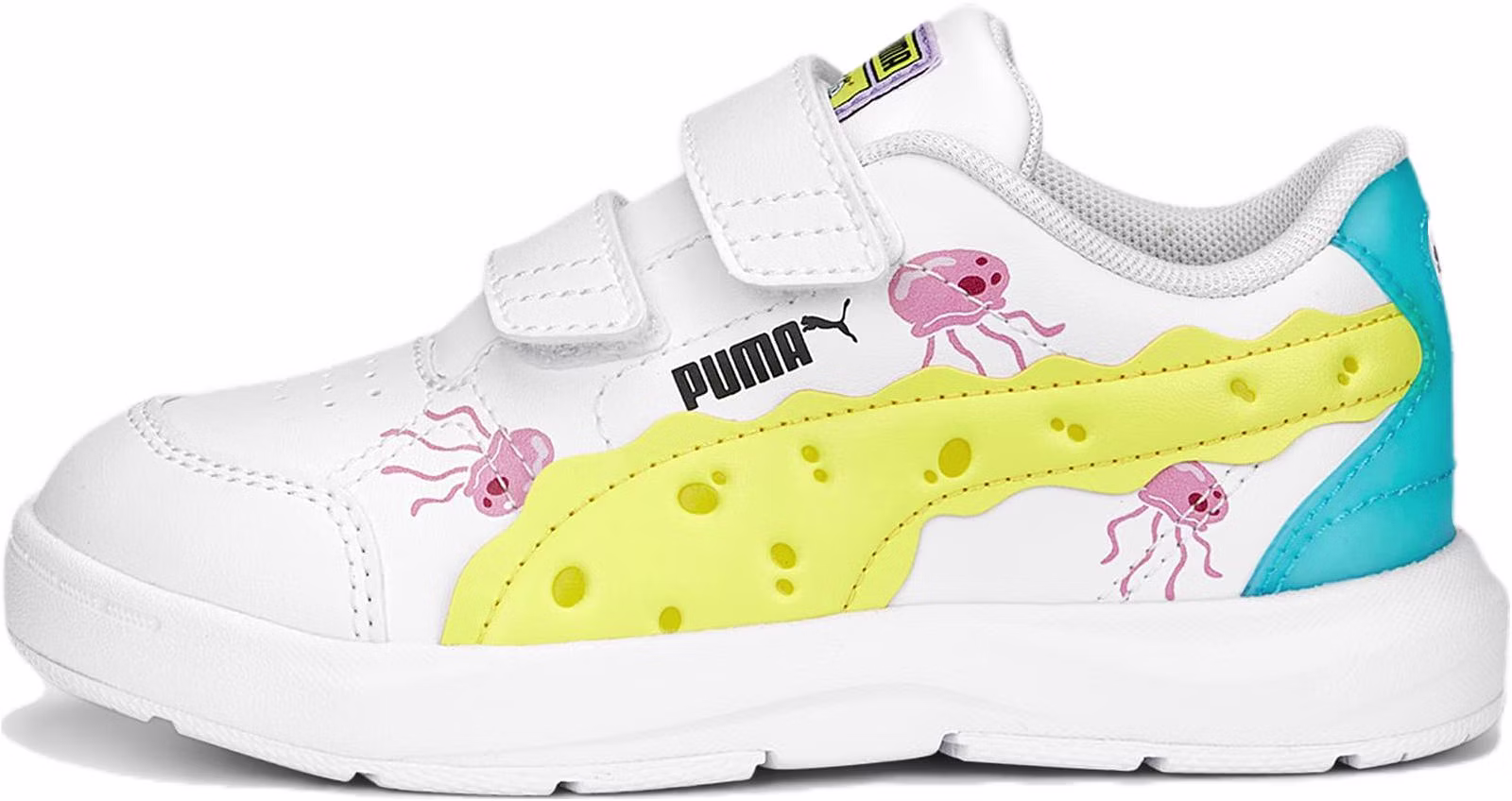 preschool-sponge-bob-squarpants-x-puma-evolve-court-v-white-390870-01