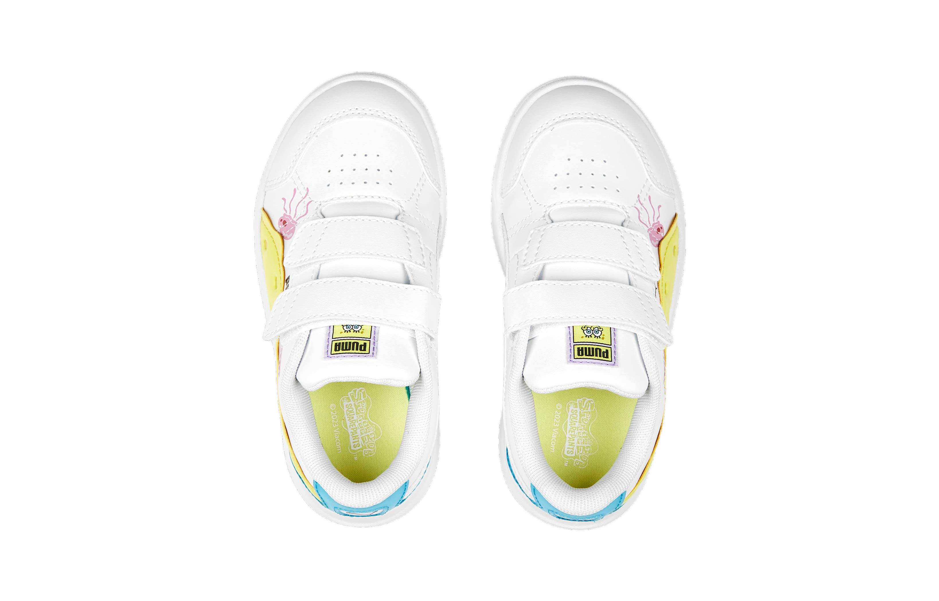 Shop (PS) SpongeBob Squarpants x Puma Evolve Court V 'Putih' 390870-01