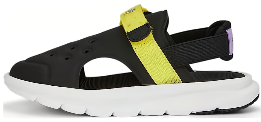 (Preschool) Spongebob Squarpants x Puma Evolve Sandal AC 'Puma Black/PUMA White/Celandine' 391190-01 Buy (Preschool) Spongebob Squarpants x Puma Evolve Sandal AC 'Puma Black/PUMA White/Celandine' 391190-01