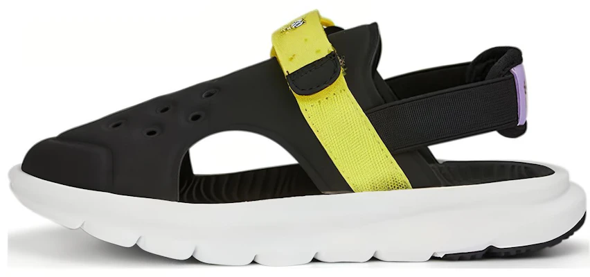 (PS) Spongebob x Puma Evolve Sandale AC ''Noir/Blanc/Celandine''. 391190-01 Buy (PS) Spongebob x Puma Evolve Sandale AC ''Noir/Blanc/Celandine''. 391190-01