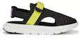 Order (Preschool) Spongebob Squarpants x Puma Evolve Sandal AC 'Puma Black/PUMA White/Celandine' 391190-01