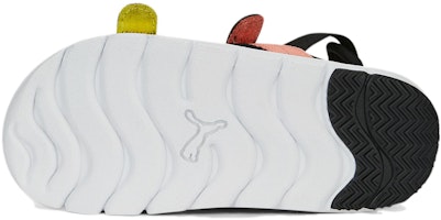 (PS) 스폰지밥x푸마 에볼브 샌들 (블랙/화이트/핑크) 391189-01 Details for (PS) 스폰지밥x푸마 에볼브 샌들 (블랙/화이트/핑크) 391189-01