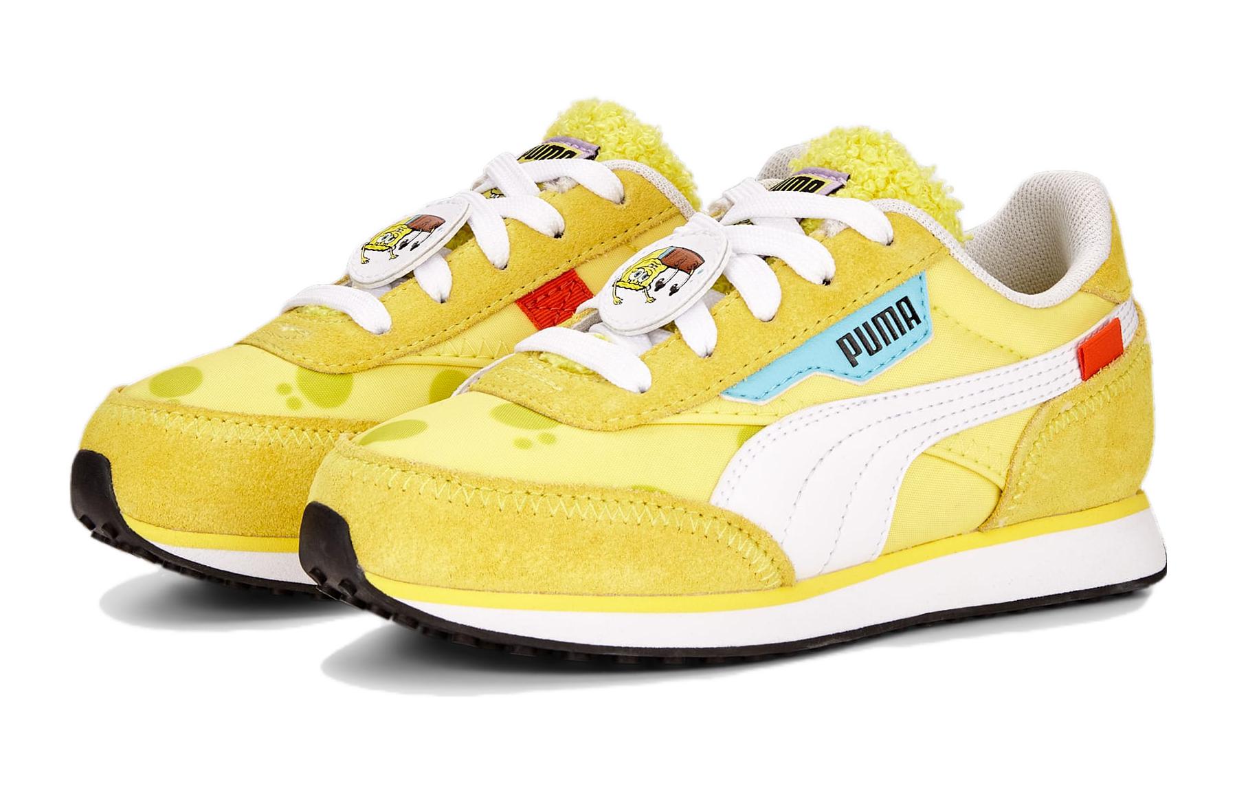 (PS) Spongebob Squarpants Puma Future Rider 'Yellow/White' 圖 2
