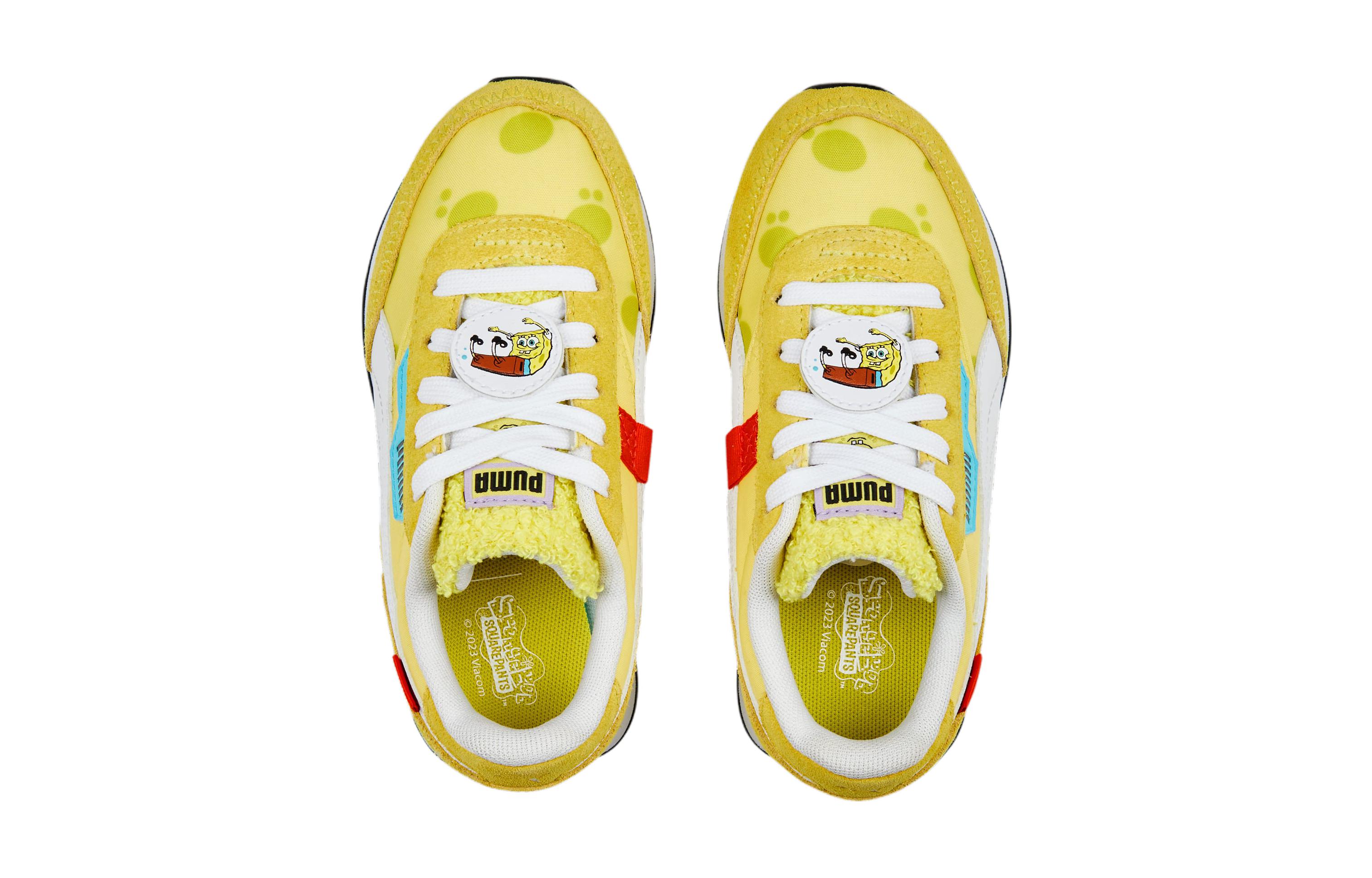 (PS) Spongebob Squarpants Puma Future Rider 'Yellow/White' 圖 3