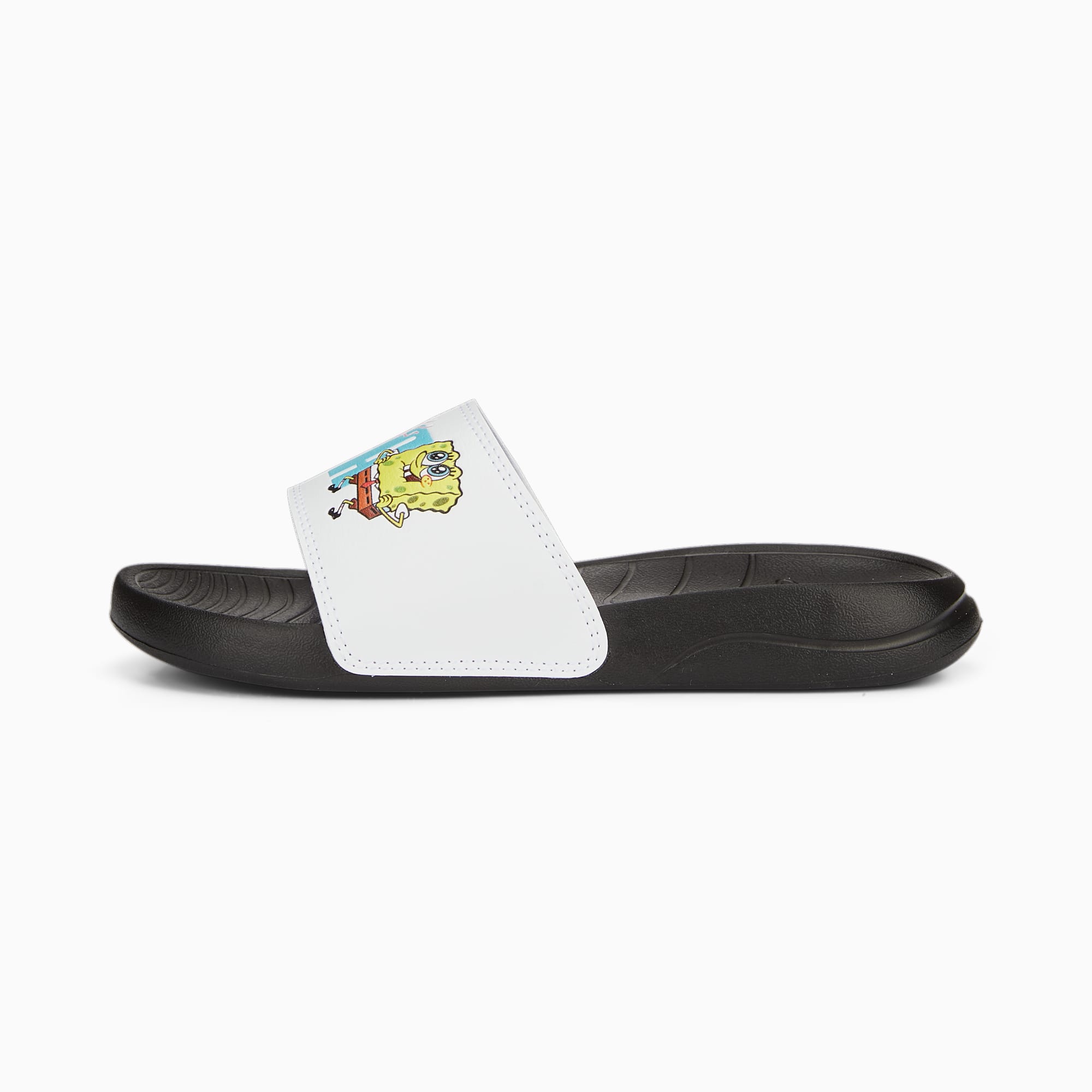 (Preschool) Spongebob Squarpants x Puma Popcat 20 Sandal 'Puma White/PUMA Black' 390873-01