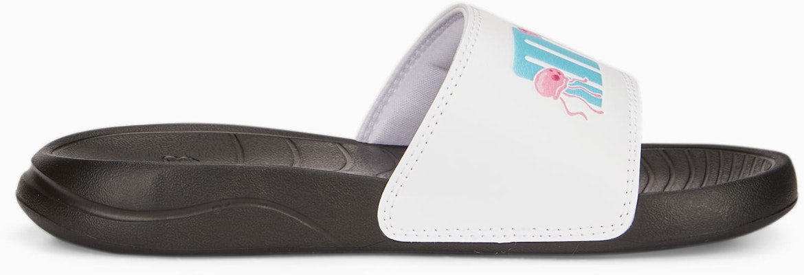 (Preschool) Spongebob Squarpants x Puma Popcat 20 Sandal 'Puma White/PUMA Black' 390873-01 Order (Preschool) Spongebob Squarpants x Puma Popcat 20 Sandal 'Puma White/PUMA Black' 390873-01