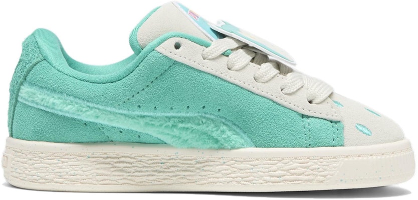 兒童 Squishmallows x PUMA Suede XL 減震 低幫 兒童板鞋 綠白 Order 兒童 Squishmallows x PUMA Suede XL 減震 低幫 兒童板鞋 綠白
