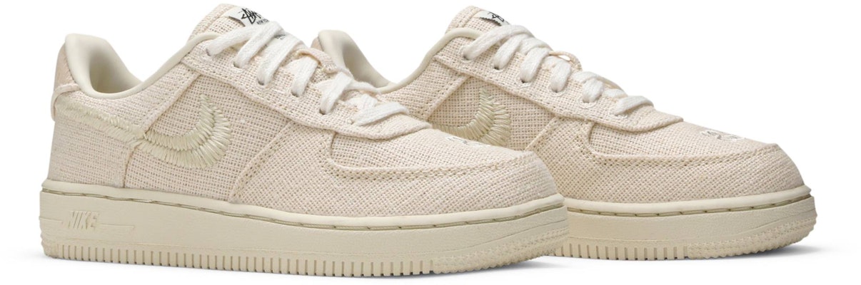 (PS) Stüssy x Nike Air Force 1 Low 'Fossil' Sepatu Sneakers DD1578-200 Cheap (PS) Stüssy x Nike Air Force 1 Low 'Fossil' Sepatu Sneakers DD1578-200