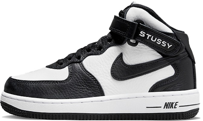 (PS) 스투시 x 나이키 에어 포스 1 미드 "블랙 화이트" DN4158-002 Buy (PS) 스투시 x 나이키 에어 포스 1 미드 "블랙 화이트" DN4158-002