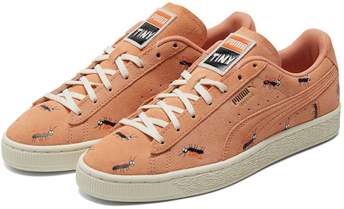 (PS) Puma Tiny Cottons x Suede Sneakers/Kasut 'Orange' 382833-02 Lookbook (PS) Puma Tiny Cottons x Suede Sneakers/Kasut 'Orange' 382833-02