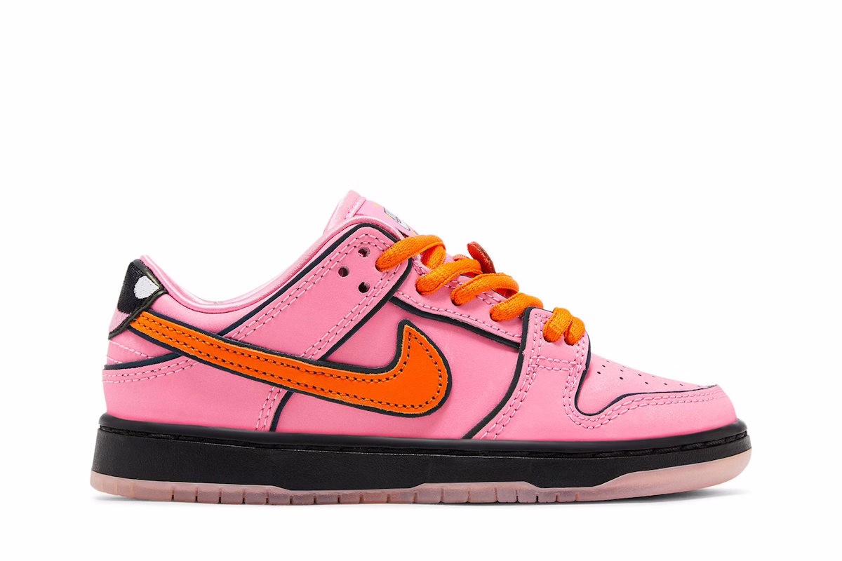 (Preschool) The Powerpuff Girls x Nike Dunk Low Pro SB QS 'Blossom' FZ3351-600