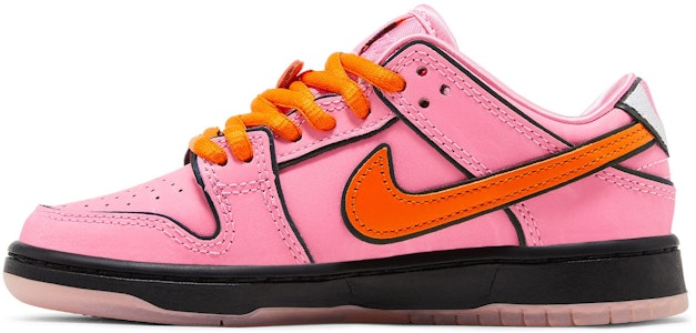 (PS) 飞天小女警 x 耐克Dunk Low Pro SB QS 'Blossom' FZ3351-600 Lookbook (PS) 飞天小女警 x 耐克Dunk Low Pro SB QS 'Blossom' FZ3351-600