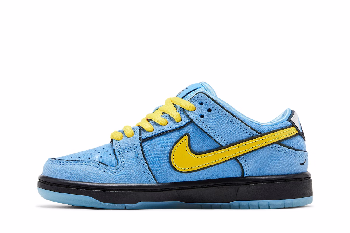 (Preschool) The Powerpuff Girls x Nike Dunk Low Pro SB QS 'Bubbles' FZ8833-400