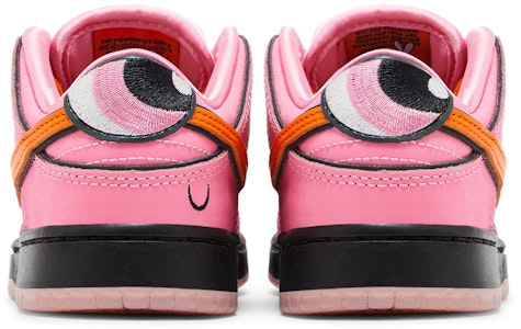 (PS) 飞天小女警 x 耐克Dunk Low Pro SB QS 'Blossom' FZ3351-600 Details for (PS) 飞天小女警 x 耐克Dunk Low Pro SB QS 'Blossom' FZ3351-600