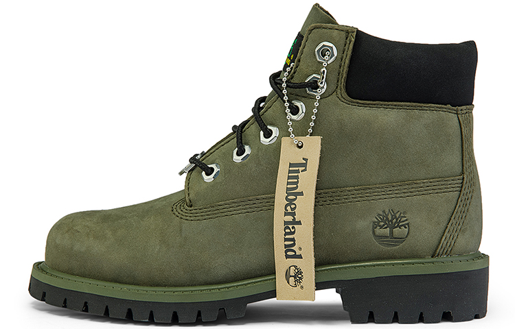 (PS) Timberland 6 Inch PRM Boot 'Military Green'