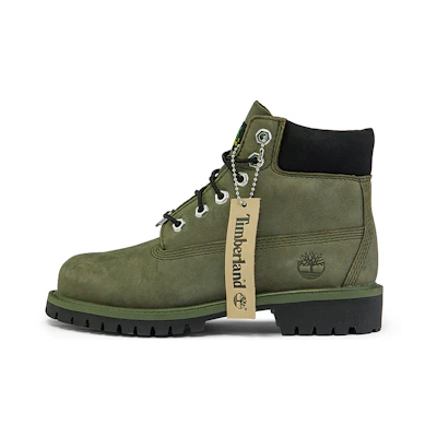 (PS) Timberland 6 Inch PRM Boot 'Military Green'