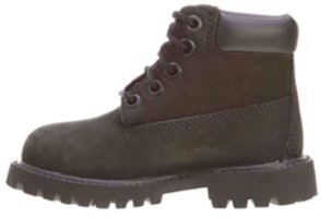 (Preschool) Timberland ' Anti-Fatigue Slip-Resistant Mid-Top Boots 'Dark Brown' 12807-BLACK (Preschool) Timberland ' Anti-Fatigue Slip-Resistant Mid-Top Boots 'Dark Brown' 12807-BLACK