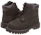 (PS) Timberland ' But Kedap Slip-Resistif Anti-Kelesuan Mid-Top 'Coklat Gelap' 12807-BLACK