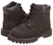 Shop (PS) Timberland ' But Kedap Slip-Resistif Anti-Kelesuan Mid-Top 'Coklat Gelap' 12807-BLACK