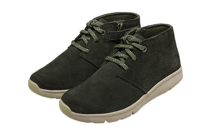 Lookbook 大童 Timberland 添柏岚 Chukka 休閒耐磨工裝靴 綠色