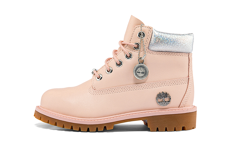 (Preschool) Timberland ' High-Top Durable Outdoor Boots 'Pink' A2KTQ