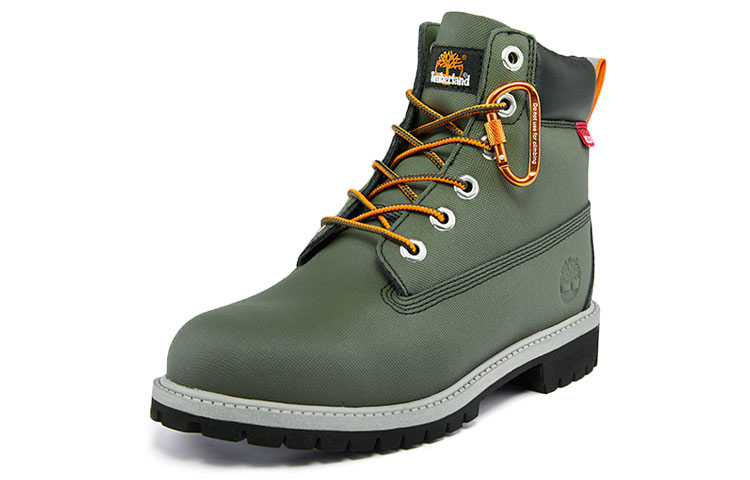 Lookbook (Preschool) Timberland ' Lightweight Durable Martin Boot 'Deep Green' A2F5Q