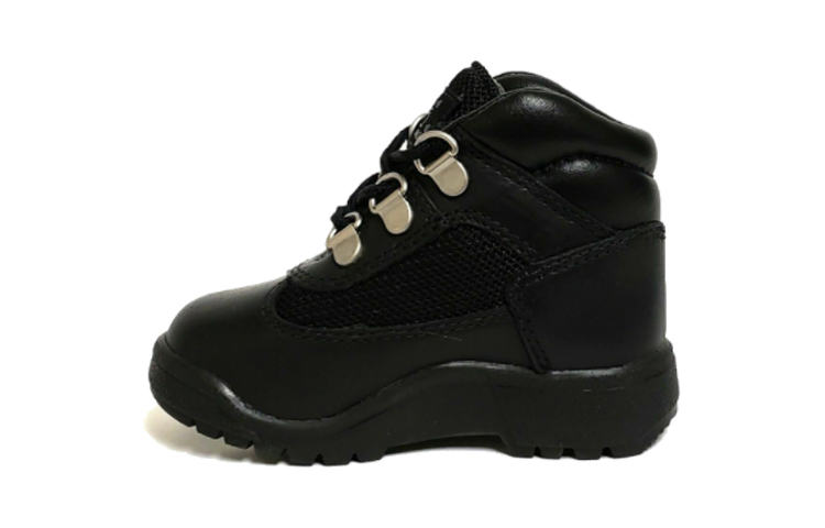 (Preschool) Timberland ' Mid-Top Martens Boot 'Black' A1ADB