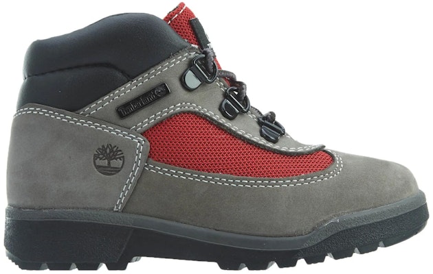 (Infant) Timberland Field Boot Mid Boot 'Grey Red' TB0A1ROS-056 Order (Infant) Timberland Field Boot Mid Boot 'Grey Red' TB0A1ROS-056